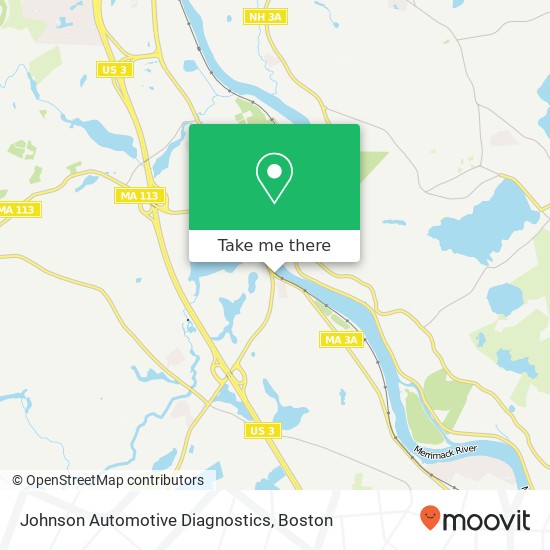 Johnson Automotive Diagnostics map