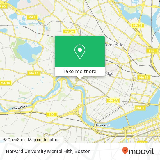 Harvard University Mental Hlth map