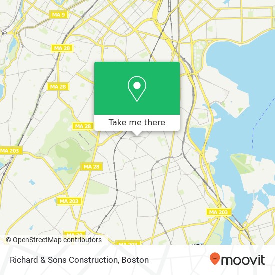 Mapa de Richard & Sons Construction