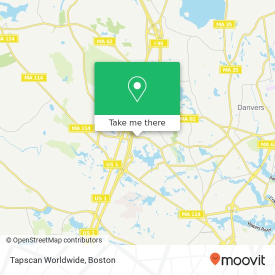 Mapa de Tapscan Worldwide