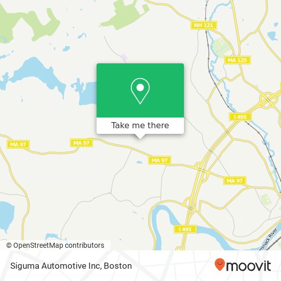 Mapa de Siguma Automotive Inc