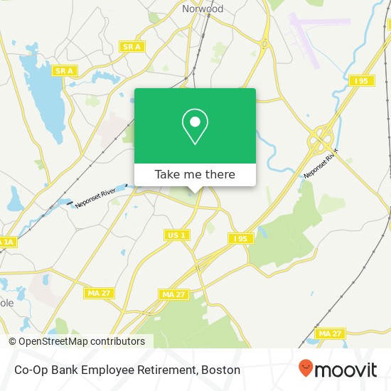 Mapa de Co-Op Bank Employee Retirement