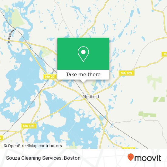 Mapa de Souza Cleaning Services