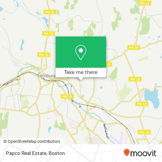 Papco Real Estate map