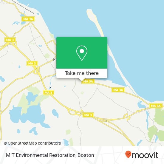 Mapa de M T Environmental Restoration