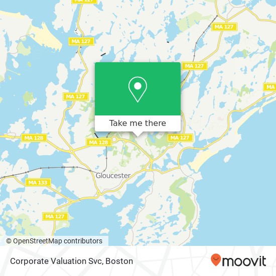 Corporate Valuation Svc map