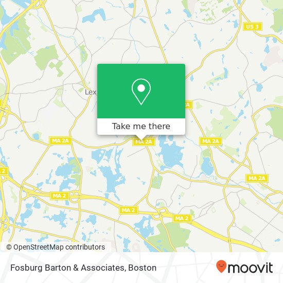 Fosburg Barton & Associates map