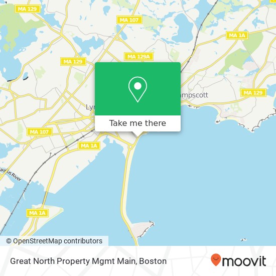 Mapa de Great North Property Mgmt Main