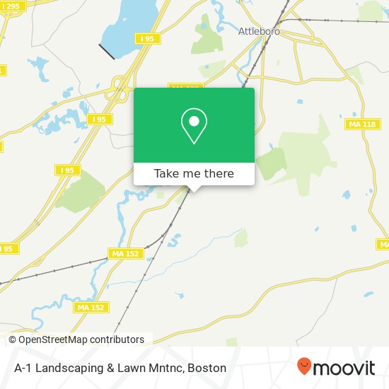 A-1 Landscaping & Lawn Mntnc map