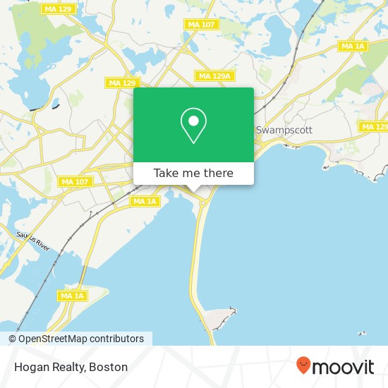 Hogan Realty map