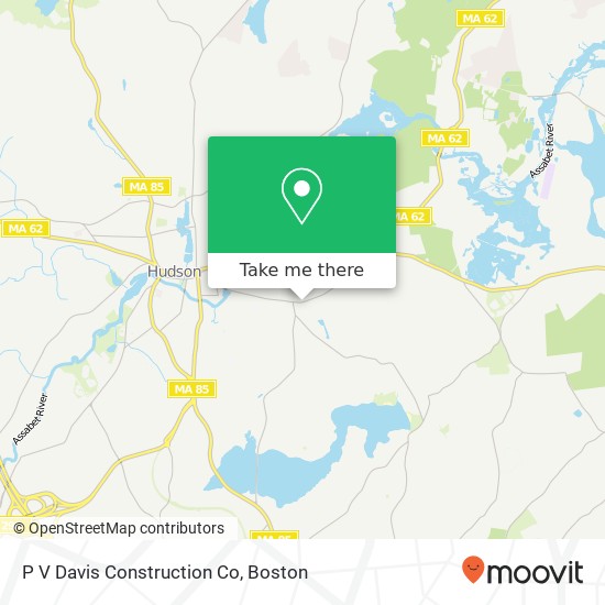 Mapa de P V Davis Construction Co
