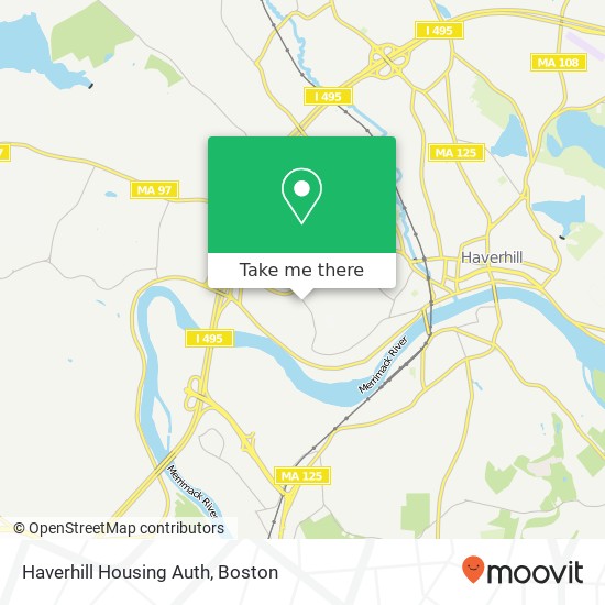 Mapa de Haverhill Housing Auth