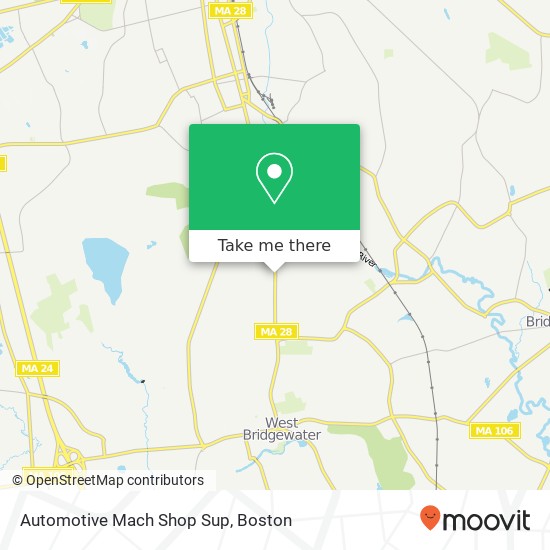 Automotive Mach Shop Sup map