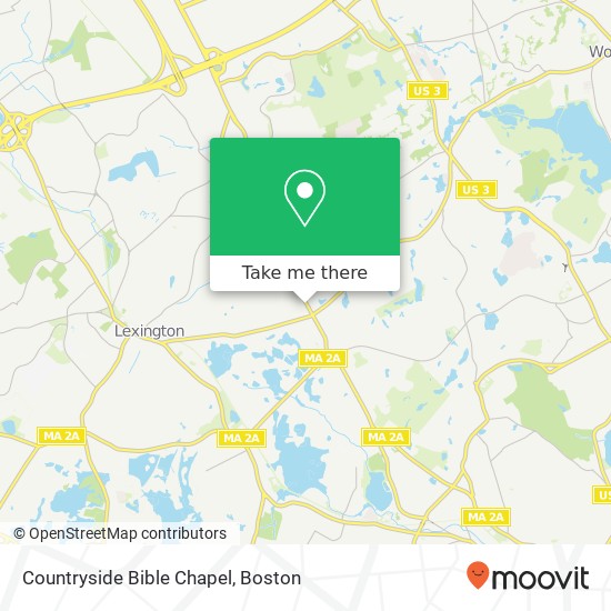 Countryside Bible Chapel map