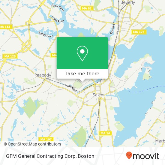 GFM General Contracting Corp map