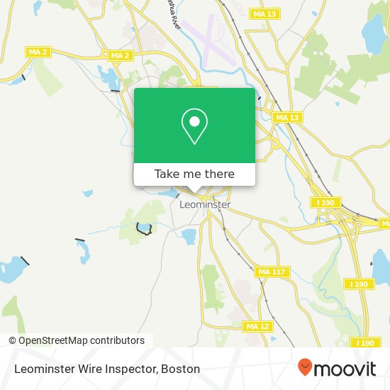 Leominster Wire Inspector map