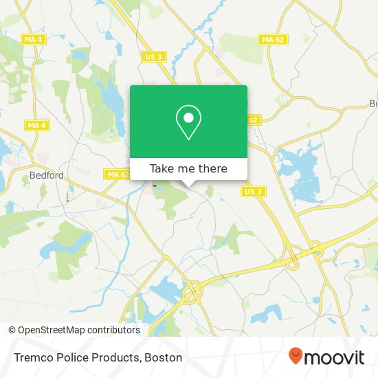 Mapa de Tremco Police Products