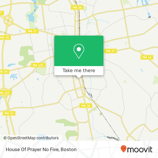 House Of Prayer No Five map