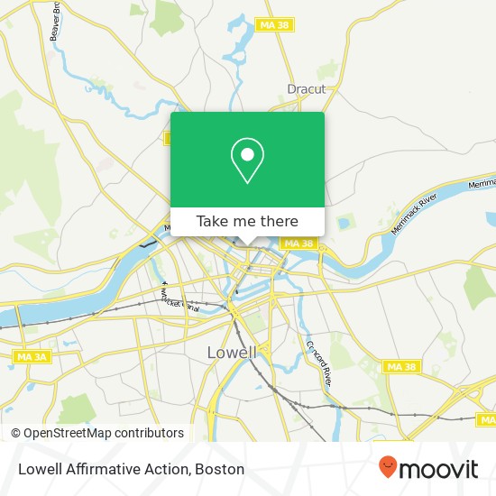 Lowell Affirmative Action map