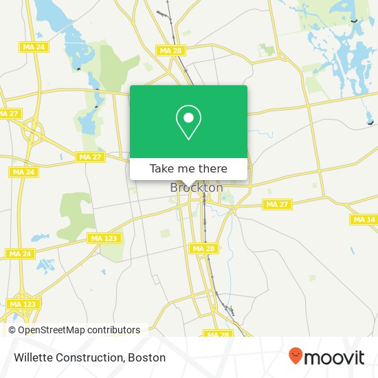 Willette Construction map