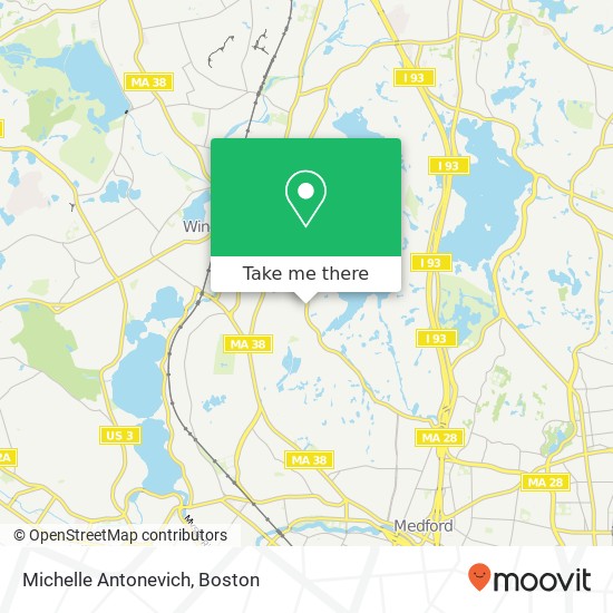 Michelle Antonevich map