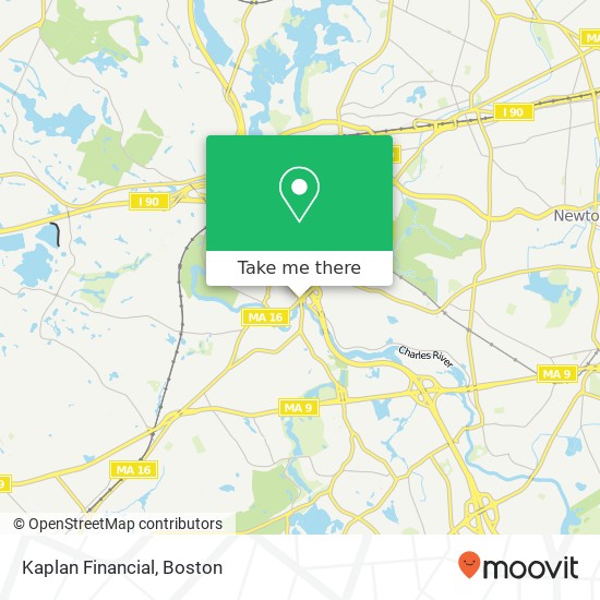 Kaplan Financial map