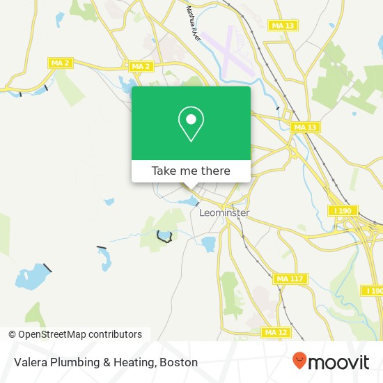 Mapa de Valera Plumbing & Heating