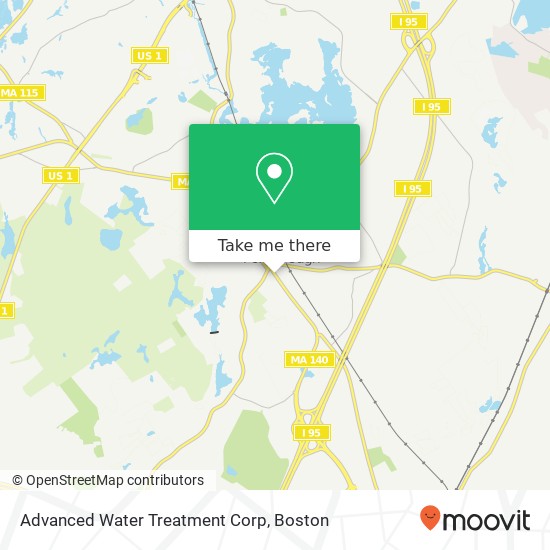 Mapa de Advanced Water Treatment Corp