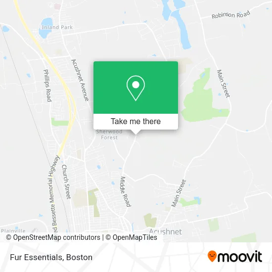 Fur Essentials map