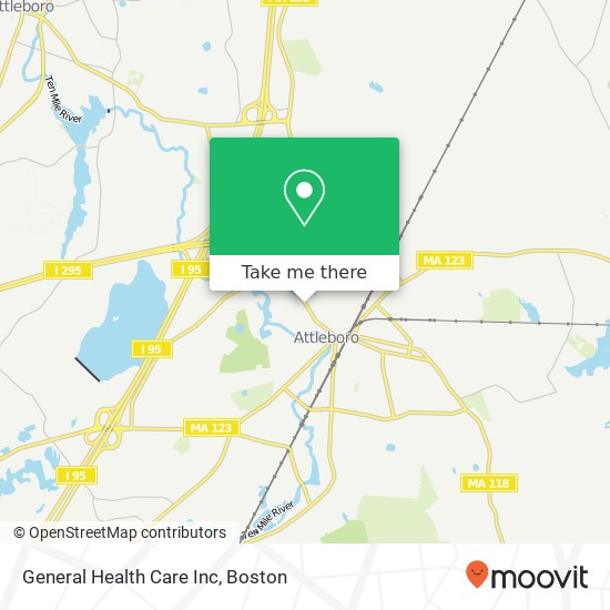 Mapa de General Health Care Inc