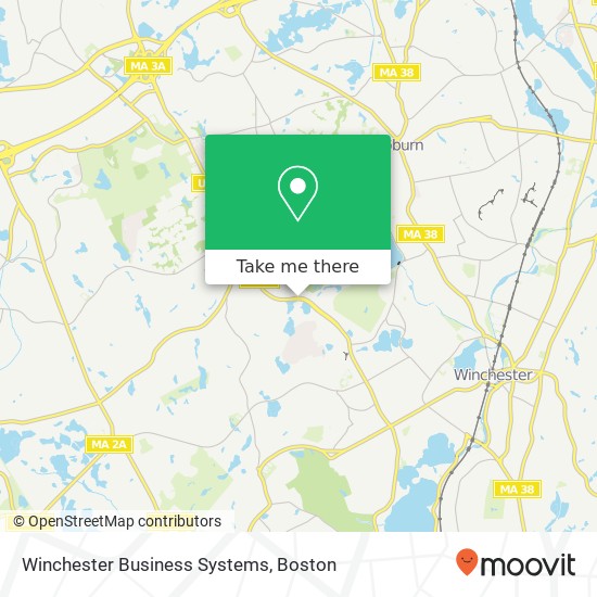 Mapa de Winchester Business Systems
