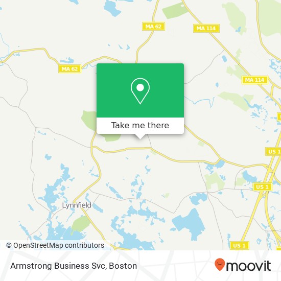 Mapa de Armstrong Business Svc