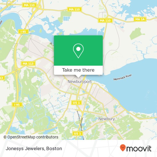 Mapa de Jonesys Jewelers