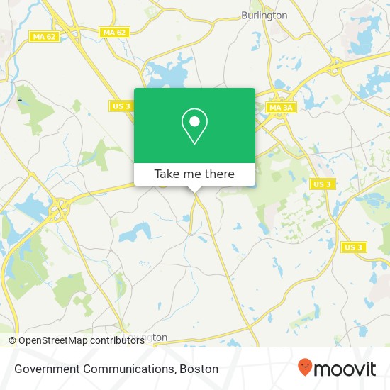 Mapa de Government Communications