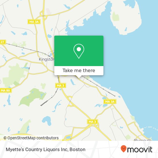 Mapa de Myette's Country Liquors Inc