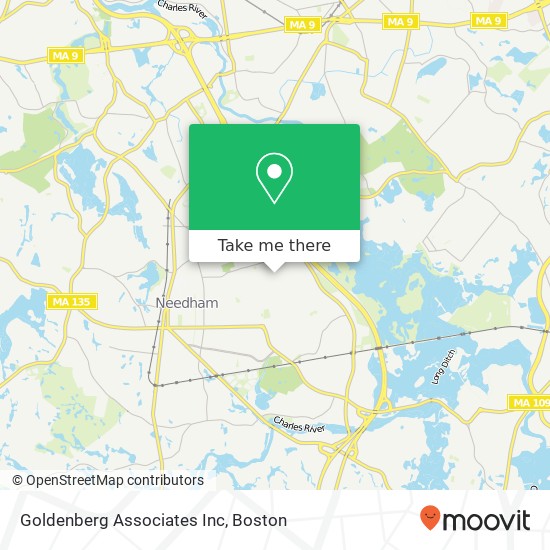 Goldenberg Associates Inc map