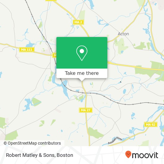 Robert Matley & Sons map