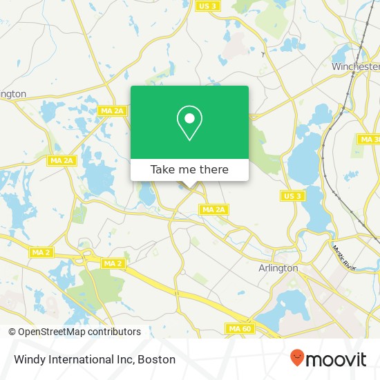 Windy International Inc map