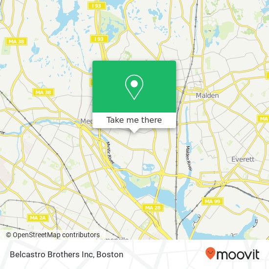 Mapa de Belcastro Brothers Inc