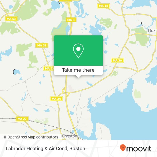 Labrador Heating & Air Cond map