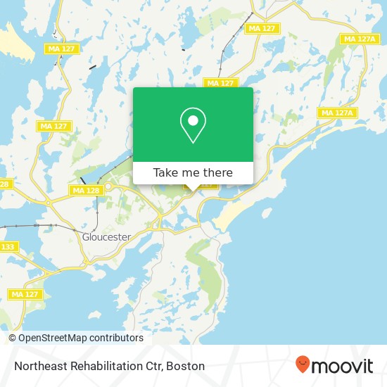 Mapa de Northeast Rehabilitation Ctr