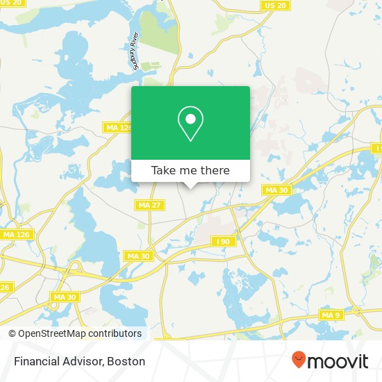 Mapa de Financial Advisor