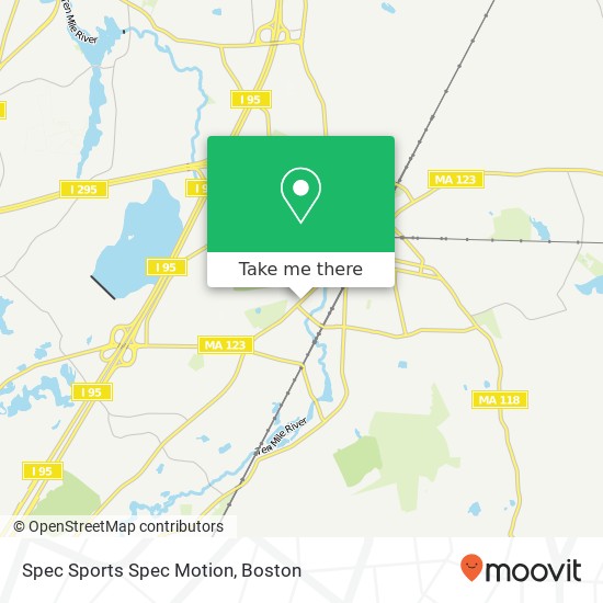 Mapa de Spec Sports Spec Motion