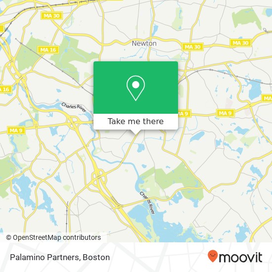 Palamino Partners map
