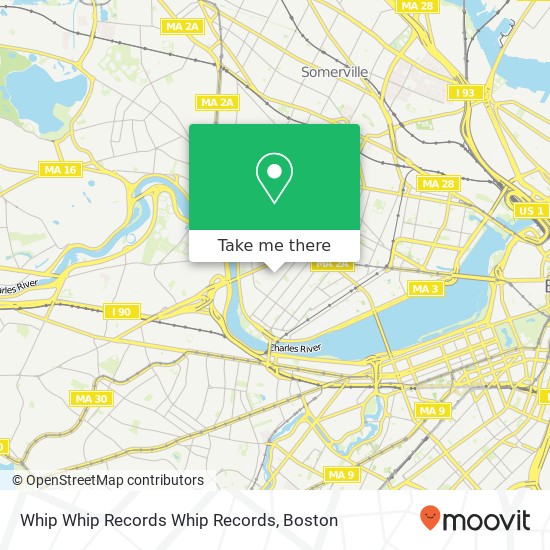 Whip Whip Records Whip Records map