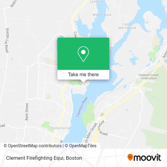 Clement Firefighting Equi map