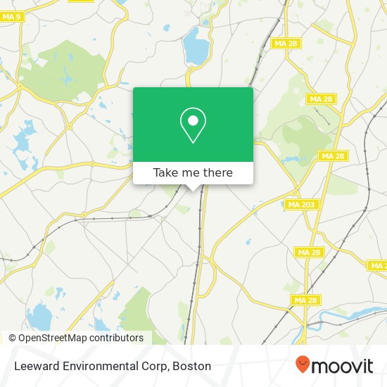 Leeward Environmental Corp map