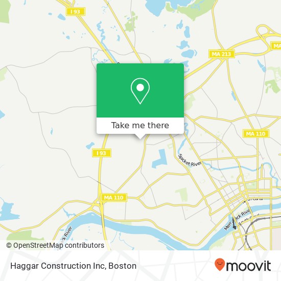 Mapa de Haggar Construction Inc