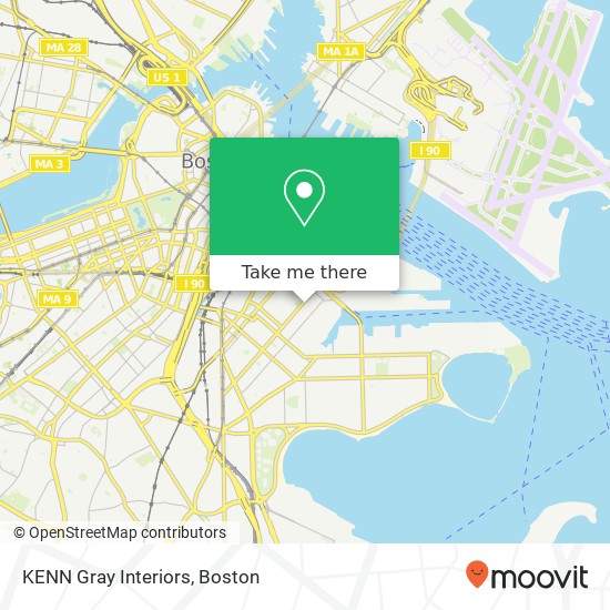 KENN Gray Interiors map