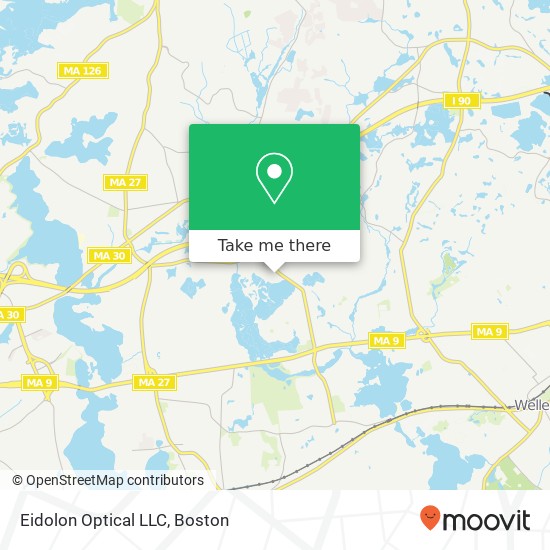 Mapa de Eidolon Optical LLC
